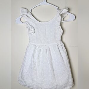 Girl's Toddler Rachel Zoe Open Back Ruffle Cap Sleeve Dress, Size 4T